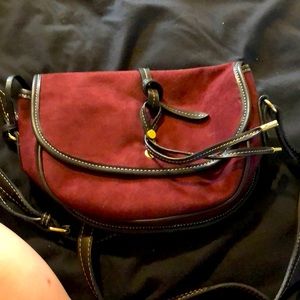 London Fog Burgundy Purse
